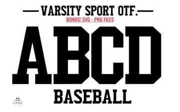 Varsity Sport Army Font: Bold Military Athletic Typography