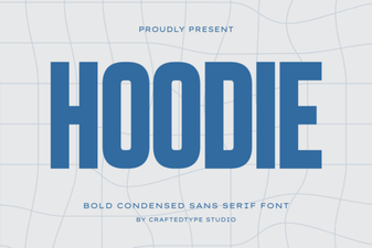 Hoodie Font: Bold Streetwear Typography for Modern Designs