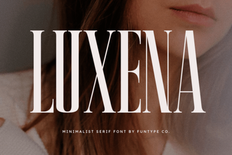 Discover Luxena Font – a Modern Elegant Typeface